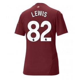 Manchester City Rico Lewis #82 Tredje skjorte til dame 2024-25 Kortermet